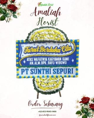 Papan Bunga Duka di Bentian Besar