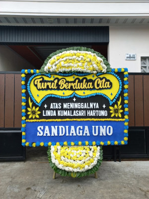 Papan Bunga Duka di Bentian Besar